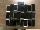 25 Samsung cell phones,some screens cracked,possibly locked, Activation status unknown