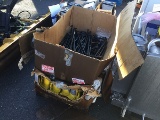 Pallet of lug wrenches and bottle jacks