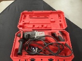 Milwaukee 7/8 rotary hammer drill in red case