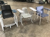 3  blood drawing chairs