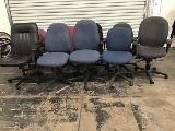 9 office chairs