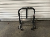 Black aluminum bike lift