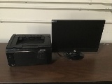 Monitor with computer component hp Laserjet