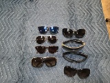 Eight assorted sunglasses