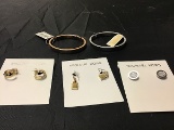 Bracelets, earrings