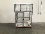 Metal frame animal cage