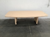 Brown conference table