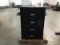 Eastman black filing cabinet with gray file cabinet