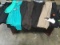 Dress shirt, seven pairs of assorted slacks, socks and dress shoes