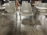 Six classroom chairs