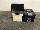 4 Portable tote  bins