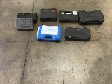Seven pistol cases