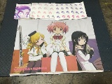 stickers and collectible madoka magica banner