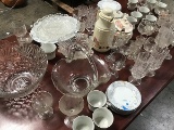 Chinaware and glassware