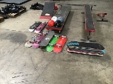 Skateboards , pads, ramps, rails