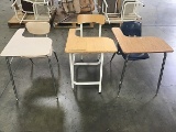 Three pallets of twelve classroom chairs