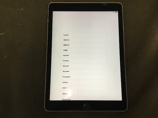 iPad A1566,at setup screen,iCloud could be locked