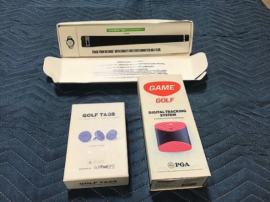 Gps golf swing tracking (cobra connect)