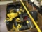 Box of DeWALT tools