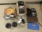 Wallets, psp, camera lens, telephone amplifier