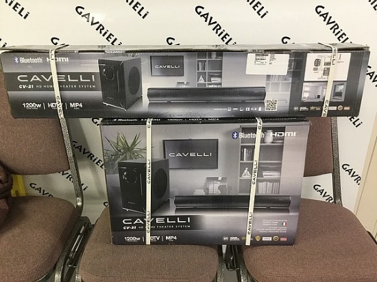 NEW Cavelli cv21 home theater system