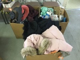 3 boxes of clothes