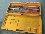 Ceramic tile cutter with case