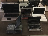 Laptops HP, MACBOOK, ACER hard drive possibly remove Possibly locked, no chargers, some damage
