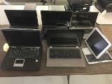 Laptops EMACHINES, HP, MICROSOFT, DELL, ASUS Hard drive possibly remove Possibly locked, no chargers