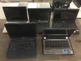 Laptops SONY, HP, DELL, TOSHIBA Hard drive possibly remove Possibly locked, no chargers, some damage