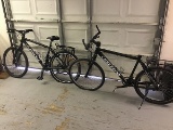 2 CANNONDALE bicycles,one is missing seat
