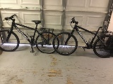 2 CANNONDALE bicycles,one is missing seat