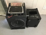 Pioneer speaker, Amplifier Car Stereo, digital power cap, subwoofer