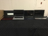 LAPTOPS HP, toshiba, COMPAQ possibly locked Hard drive possibly remove, some scratches, no chargers