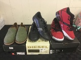 Ugg size 8, diesel size 12 Jordan flight23 size 9.5