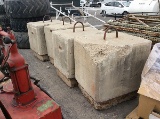 4 CONCRETE BLOCKS