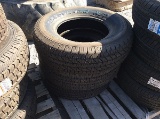 2 FIRESTONE TIRES, 1 COOPER TIRE 235/75r15, 235/75r16