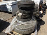 5 TIRES VARIOUS SIZES