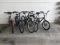 Five bikes