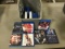 Box of assorted blue ray dvd’s and regular dvd’s (Box not included)