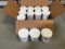 Twelve containers of pipe joint lubricant