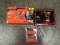 3 Black n Decker tool sets: drill, driver, drilling/screwdriver set (Box not included)
