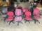 Fifteen assorted office chairs