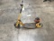 Yellow motorized scooter (Parts)