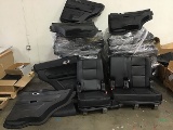 Two pallets of ford explore 2018 rear seats 2018 ford explorer door panels