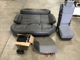 Crown Vic rear seats with truck middle seat console With accessories
