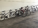 Six bikes