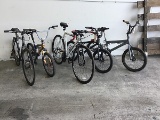 Five bikes