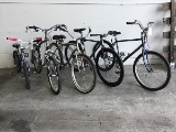 Five bikes