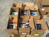 Pallet of assorted library books